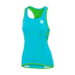 SPORTFUL camiseta sin mangas - STELLA LADY - turquesa/verde