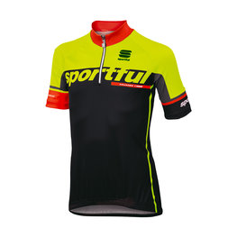 SPORTFUL jersey de manga corta - SC TEAM KIDS - amarillo/negro