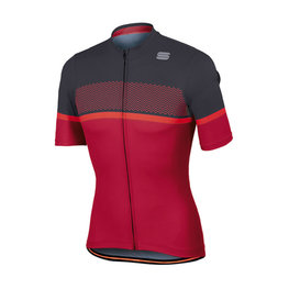 SPORTFUL jersey de manga corta - FREQUENCE - rosa/gris