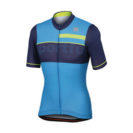 SPORTFUL jersey de manga corta - SQUADRA CORSE - amarillo/azul/azul claro