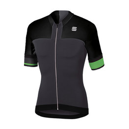 SPORTFUL jersey de manga corta - STRIKE - verde/gris/negro
