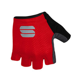 SPORTFUL guantes de dedos cortos - TC - rojo