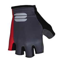 SPORTFUL guantes de dedos cortos - BODYFIT PRO - rojo/gris