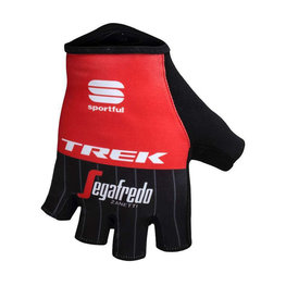 SPORTFUL guantes de dedos cortos - TREK SEGAFREDO 2017 - negro/rojo