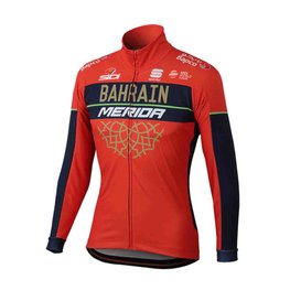 SPORTFUL maillot de invierno de manga larga - B MERIDA 2018 WINTER - azul/rojo