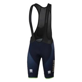 SPORTFUL pantalones cortos de tirantes - BAHRAIN MERIDA 2018 - azul