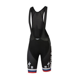 SPORTFUL pantalones cortos de tirantes - BORA HANSGROHE 2020 - negro/multicolor