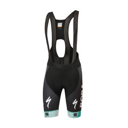 SPORTFUL pantalones cortos de tirantes - BORA HANSGROHE 2020 - verde/negro