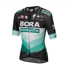 SPORTFUL jersey de manga corta - BORA HANSGROHE 2020 - negro/verde