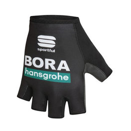SPORTFUL guantes de dedos cortos - BORA HANSGROHE 2020 - negro