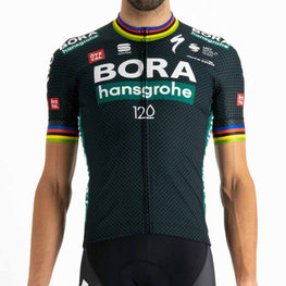 SPORTFUL jersey de manga corta - BORA HANSGROHE 2021  - gris/verde