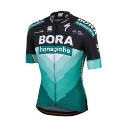 SPORTFUL jersey de manga corta - BORA HANSGROHE 2019 - negro/verde
