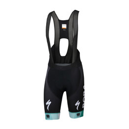 SPORTFUL pantalones cortos de tirantes - BORA HANSGROHE 2019 - negro/verde