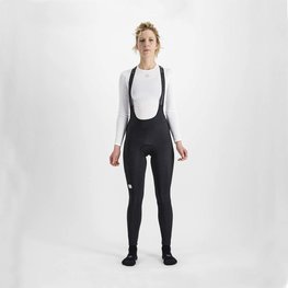 SPORTFUL pantalones largos con tirantes - BODYFIT CLASSIC W - negro