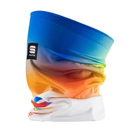 SPORTFUL calentador de cuello - TOTAL ENERGIES 2022 - naranja/blanco/azul/amarillo