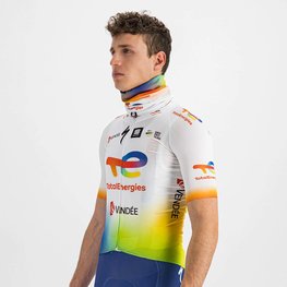 SPORTFUL calentador de cuello - TOTAL ENERGIES 2022 - naranja/blanco/azul/amarillo