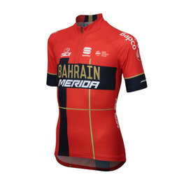 SPORTFUL jersey de manga corta - B. MERIDA 2019 KIDS  - rojo/azul