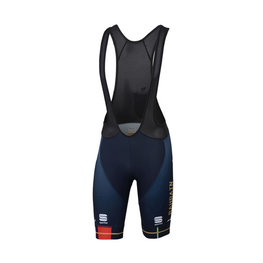 SPORTFUL pantalones cortos de tirantes - BAHRAIN MERIDA 2019 - azul