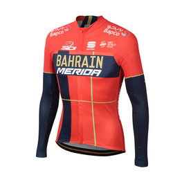 SPORTFUL maillot de invierno de manga larga - B. MERIDA 2019 WNT - azul/rojo