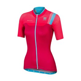 SPORTFUL jersey de manga corta - BODYFIT PRO LADY - rosa/turquesa