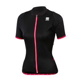 SPORTFUL jersey de manga corta - LUNA LADY - negro/rosa