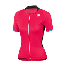 SPORTFUL jersey de manga corta - LUNA LADY - negro/rosa