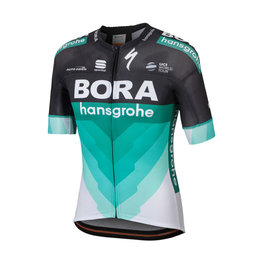 SPORTFUL jersey de manga corta - BORA HANSGROHE 2018 - blanco/verde/negro