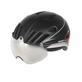 SUOMY casco - VISION - negro/granate