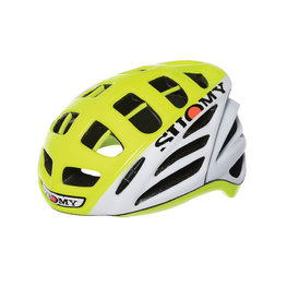 SUOMY casco - GUN WIND - HV - blanco/amarillo