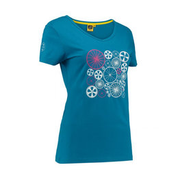 TDF Camiseta de manga corta - ROUES LADY - azul