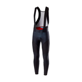 CASTELLI pantalones largos con tirantes - TEAM SKY 2019 WINTER - negro