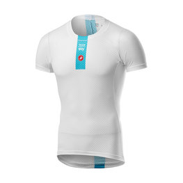 CASTELLI Camiseta de manga corta - TEAM SKY 2019  - blanco