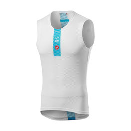 CASTELLI camiseta sin mangas - TEAM SKY 2019 - blanco