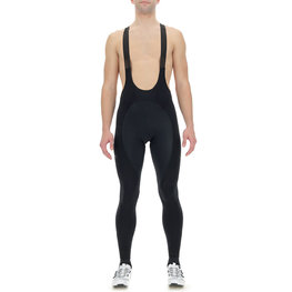 UYN pantalones largos con tirantes - RIDEMILES WINTER - negro