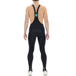 UYN pantalones largos con tirantes - RIDEMILES WINTER - negro