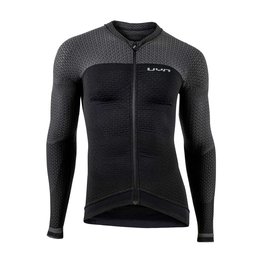 UYN maillot de invierno de manga larga - BIKING ALPHA - negro/gris