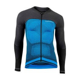 UYN maillot de invierno de manga larga - BIKING ALPHA - azul/negro