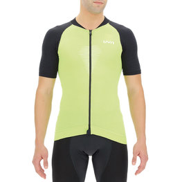 UYN jersey de manga corta - BIKING GRANFONDO - negro/verde
