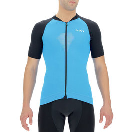 UYN jersey de manga corta - BIKING GRANFONDO - azul/negro