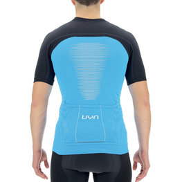 UYN jersey de manga corta - BIKING GRANFONDO - azul/negro