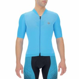 UYN jersey de manga corta - BIKING AIRWING - azul