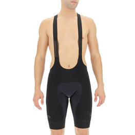 UYN pantalones cortos de tirantes - BIKING RIDEMILES - negro
