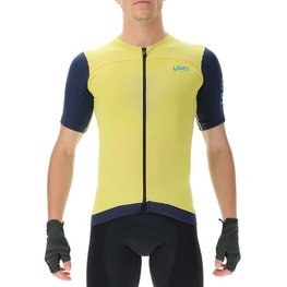 UYN jersey de manga corta - BIKING GARDA - amarillo/azul