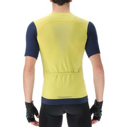 UYN jersey de manga corta - BIKING GARDA - amarillo/azul