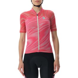 UYN jersey de manga corta - BIKING WAVE LADY - rosa
