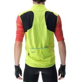 UYN chaleco - ULTRALIGHT WIND - negro/amarillo