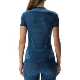 UYN Camiseta de manga corta - EVOLUTYON UW LADY - azul