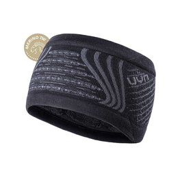 UYN cinta para la cabeza - FUSYON MERINO - gris/negro