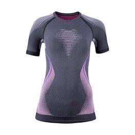UYN camiseta de manga larga - EVOLUTYON LADY - rosa/gris