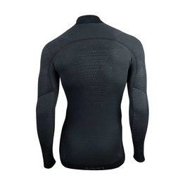 UYN camiseta de manga larga - FUSYON MERINO - gris/negro